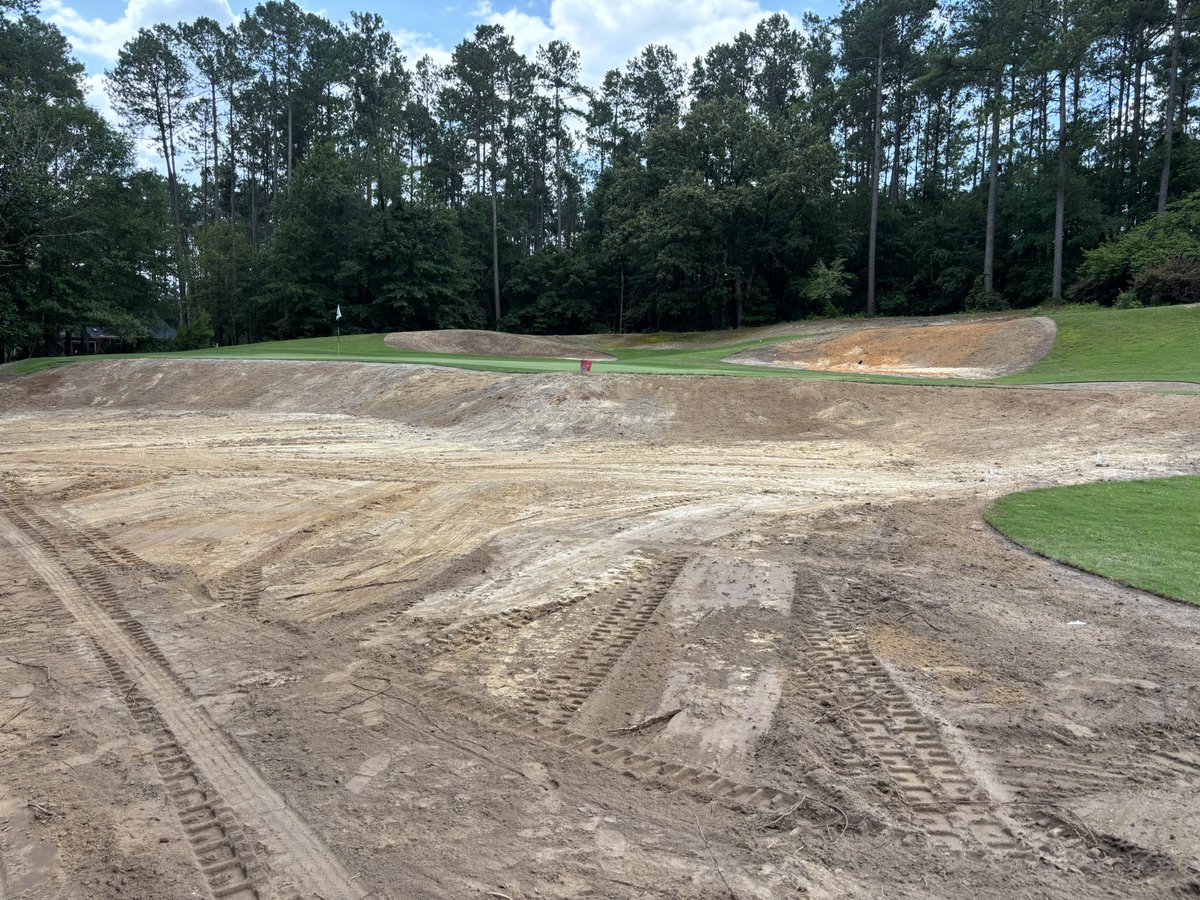 Rock and roll! The Cedar Creek makeover in Aiken is off and running!