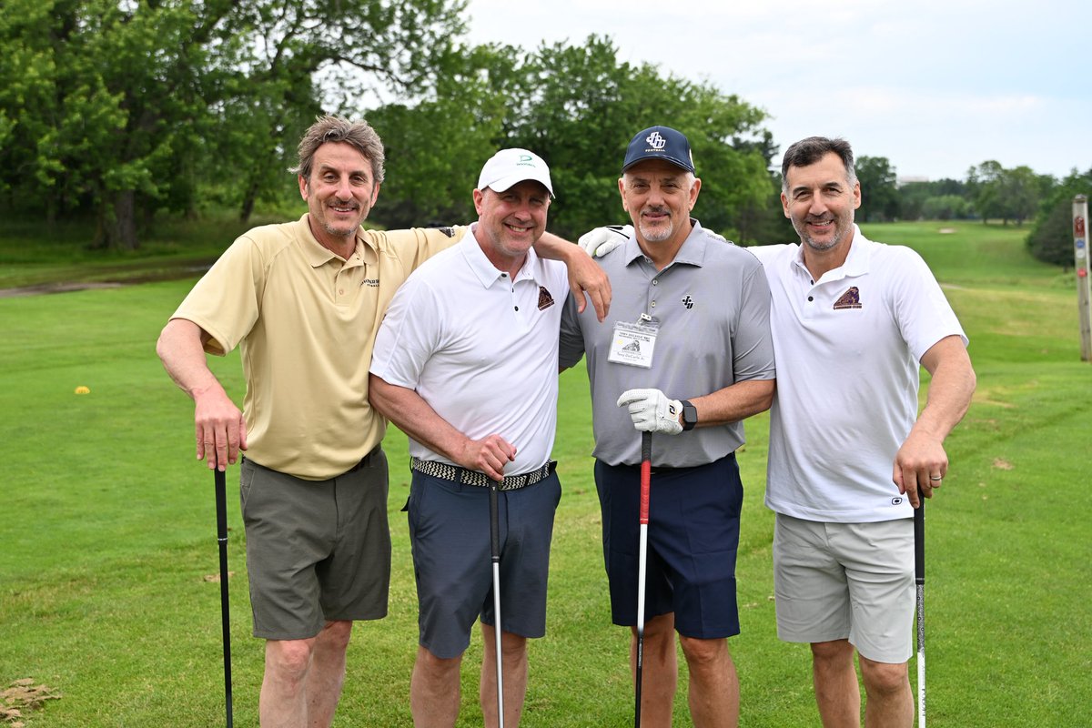 JCUFootball's tweet image. Awesome time today at The Tony DeCarlo ‘66G Memorial Golf Outing!
Amazing to see so many fantastic alumni and friends of the program. The Brotherhood is strong!
#MenOfCarroll ⚡️
