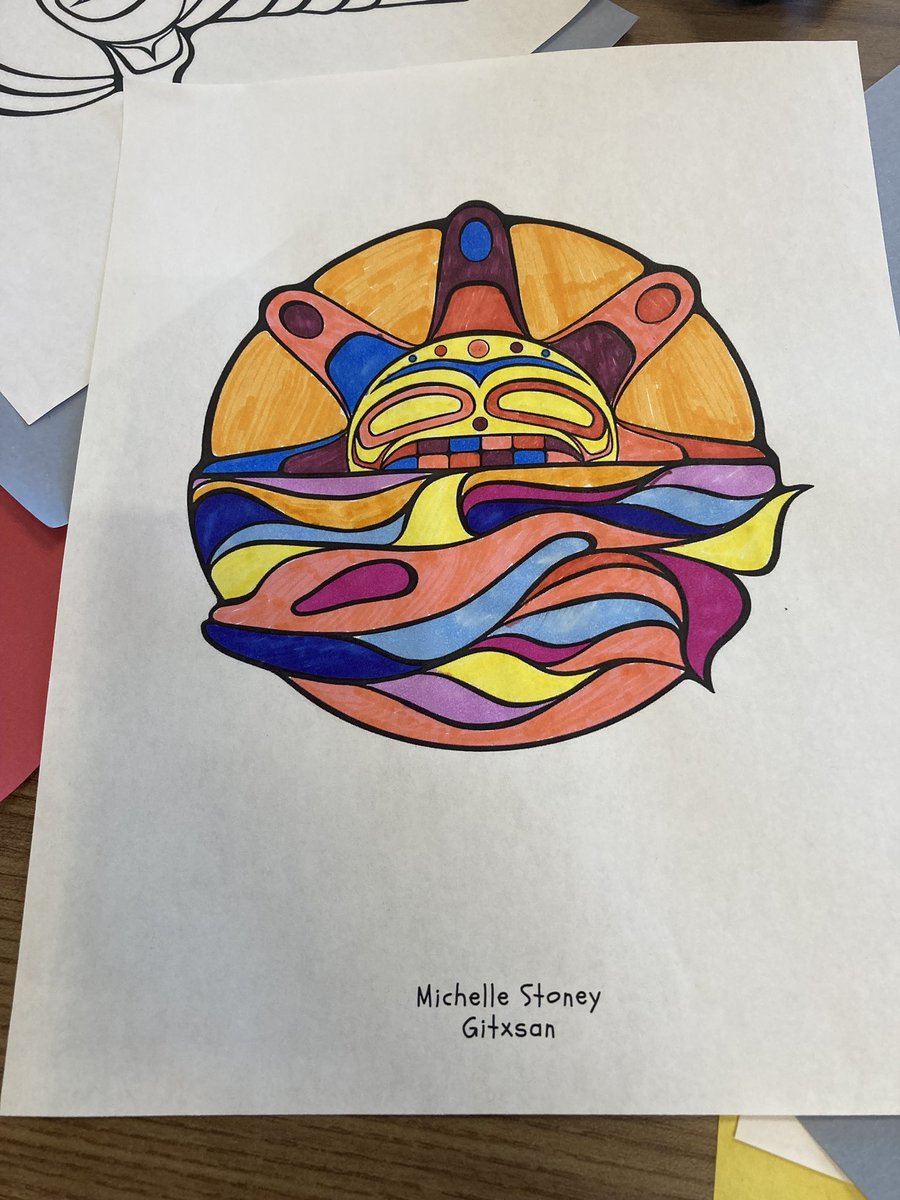 Guests and staff at Shepherds community kitchen and transitional shelter took some time to reflect and colour this beautiful art to honour National Indigenous Peoples Day!

#nationalindigenouspeoplesday #NIPD #indigenousart