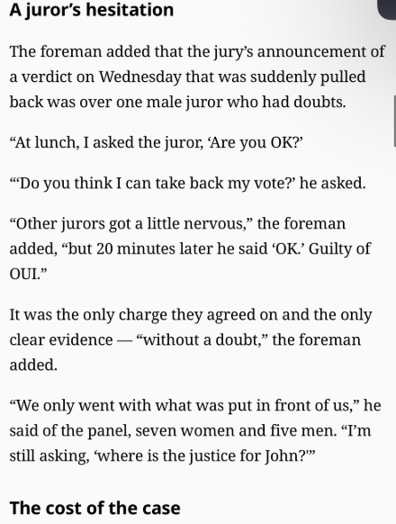 little_foot777's tweet photo. The Foreman in the Karen Read Trial has spoken to the Boston Herald and this is what he had to say...
#KarenReadIsFree #KARENREADISNOTGUILTY #Juror #Foreman #TheMcAlberts https://t.co/chYomUcYNL