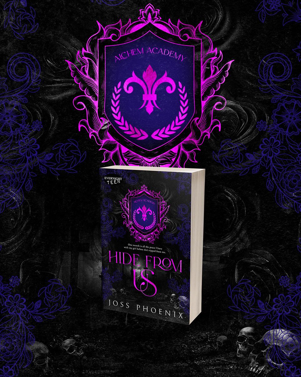 My first YA RH has released writing as Joss Phoenix! 🖤🖤🖤

books2read.com/Alchem1

One month is all the peace I have with my girl before she’s ripped from me.

Roxy.

My fallen star.

But this time it isn’t just me she’s running from.