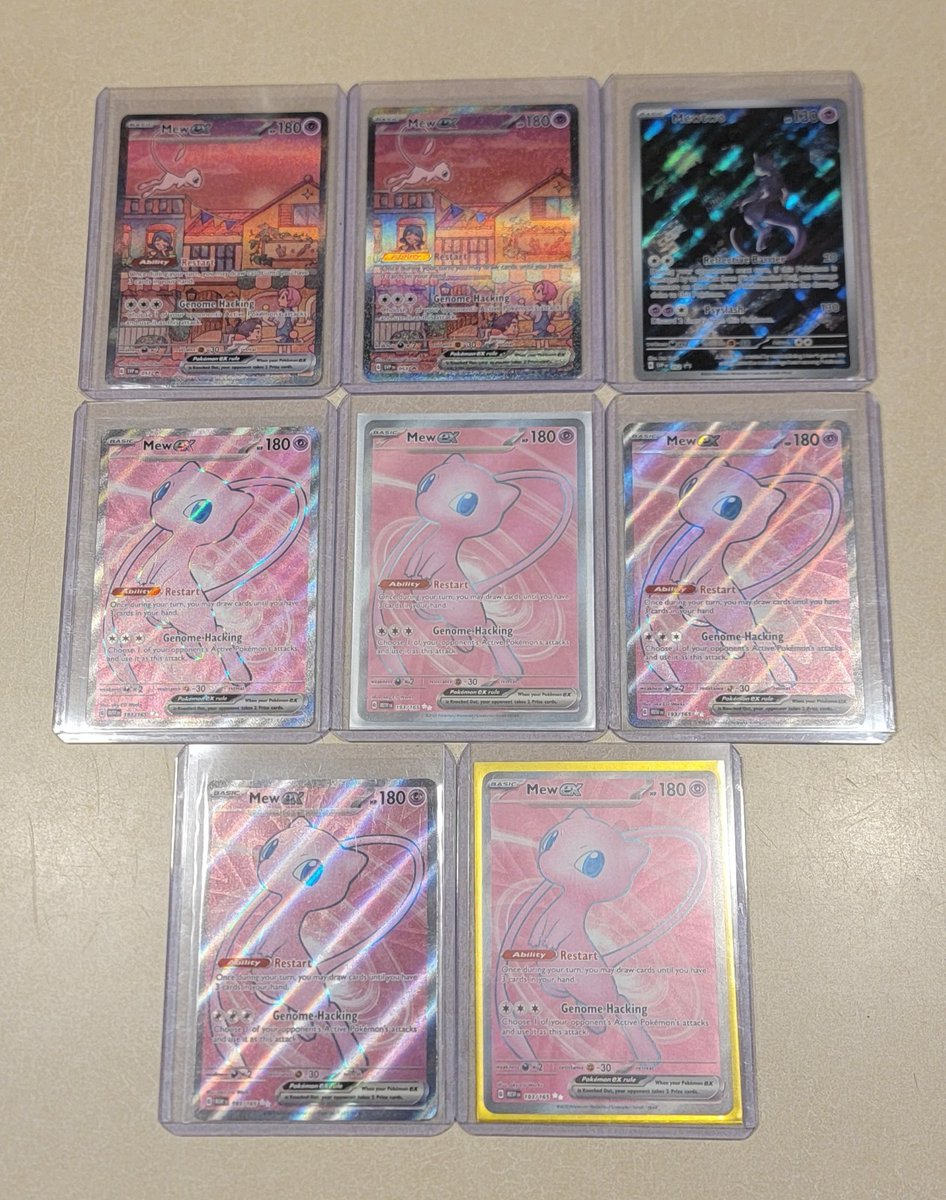 💯 Pokemon "151" Lot Collection Of 49 Cards All Different Full Arts, Ex’s, Sir’s
ebay.com/itm/3266395537…
#Ad #eBay #Auction #TCG #TradingCards
