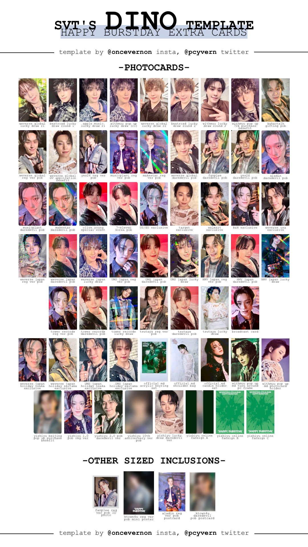 タレントカード seventeen fan plee happy burstday SEVENTEEN 