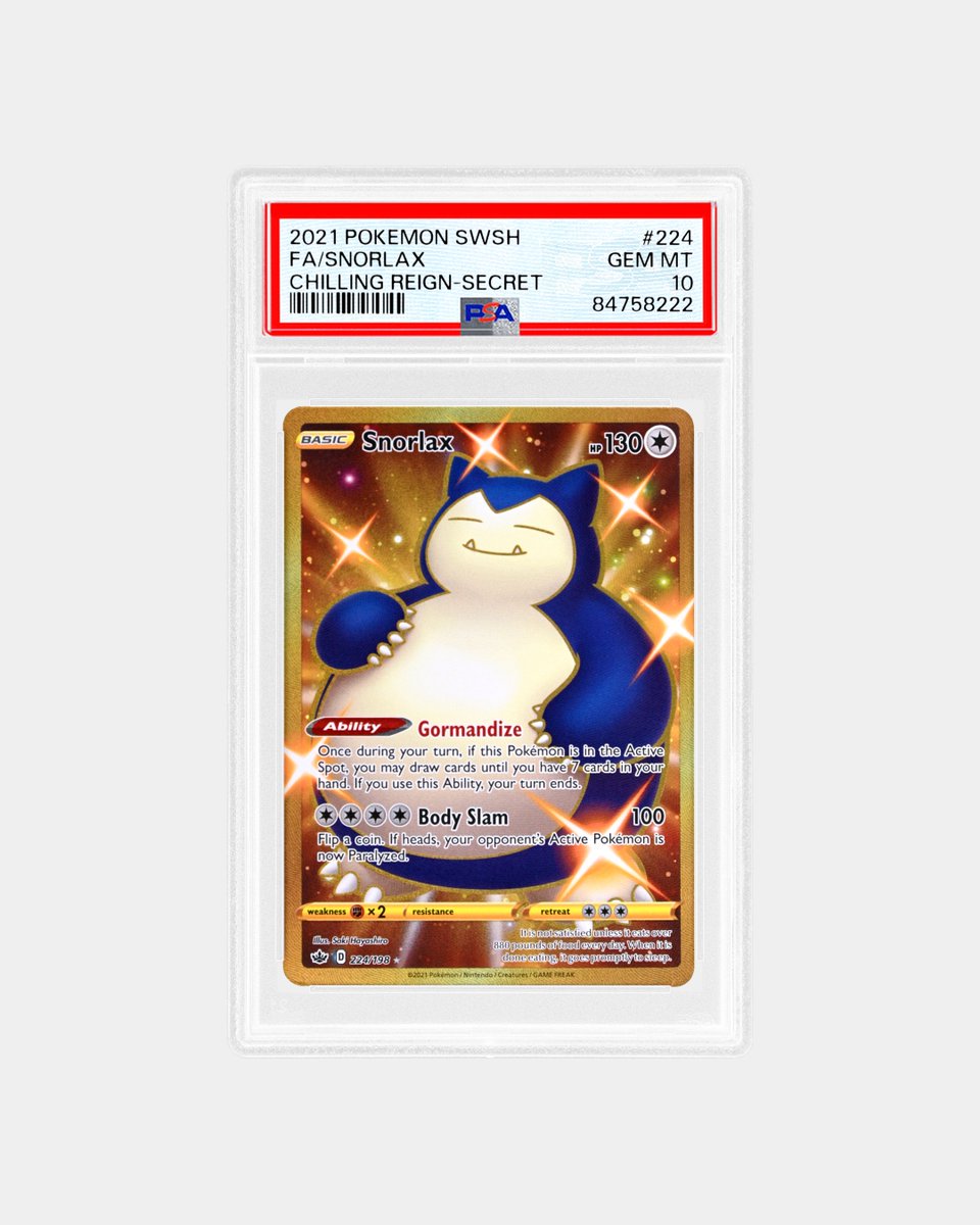 snorlax shiny pokemon card Snorlax GX – Japan Pop Mart