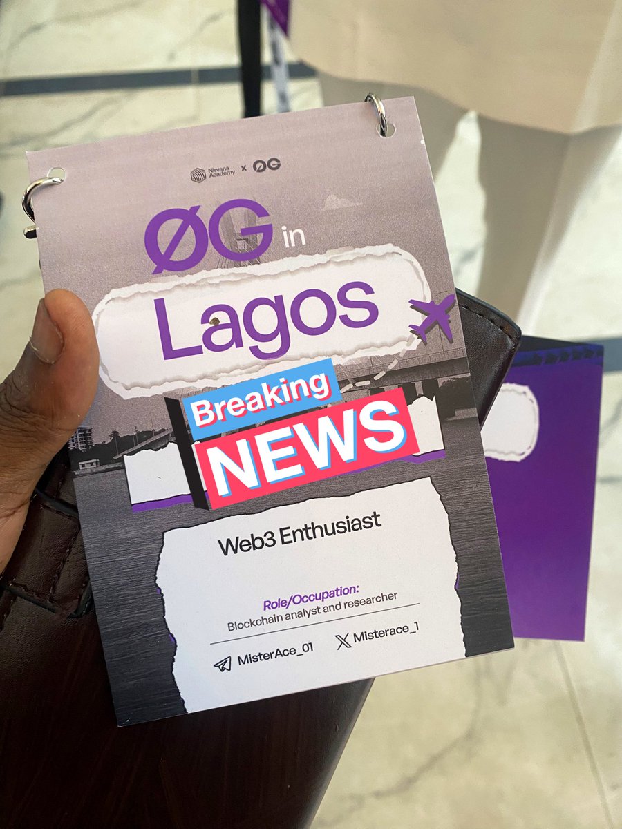 MisterAce_1's tweet image. Thank you @0G_labs
Thank you @SamuelXeus
Thank you @ghcryptoguy
Thank you @TheNirvanAcad
Great event today #0GLIL25 🙂↕️✨