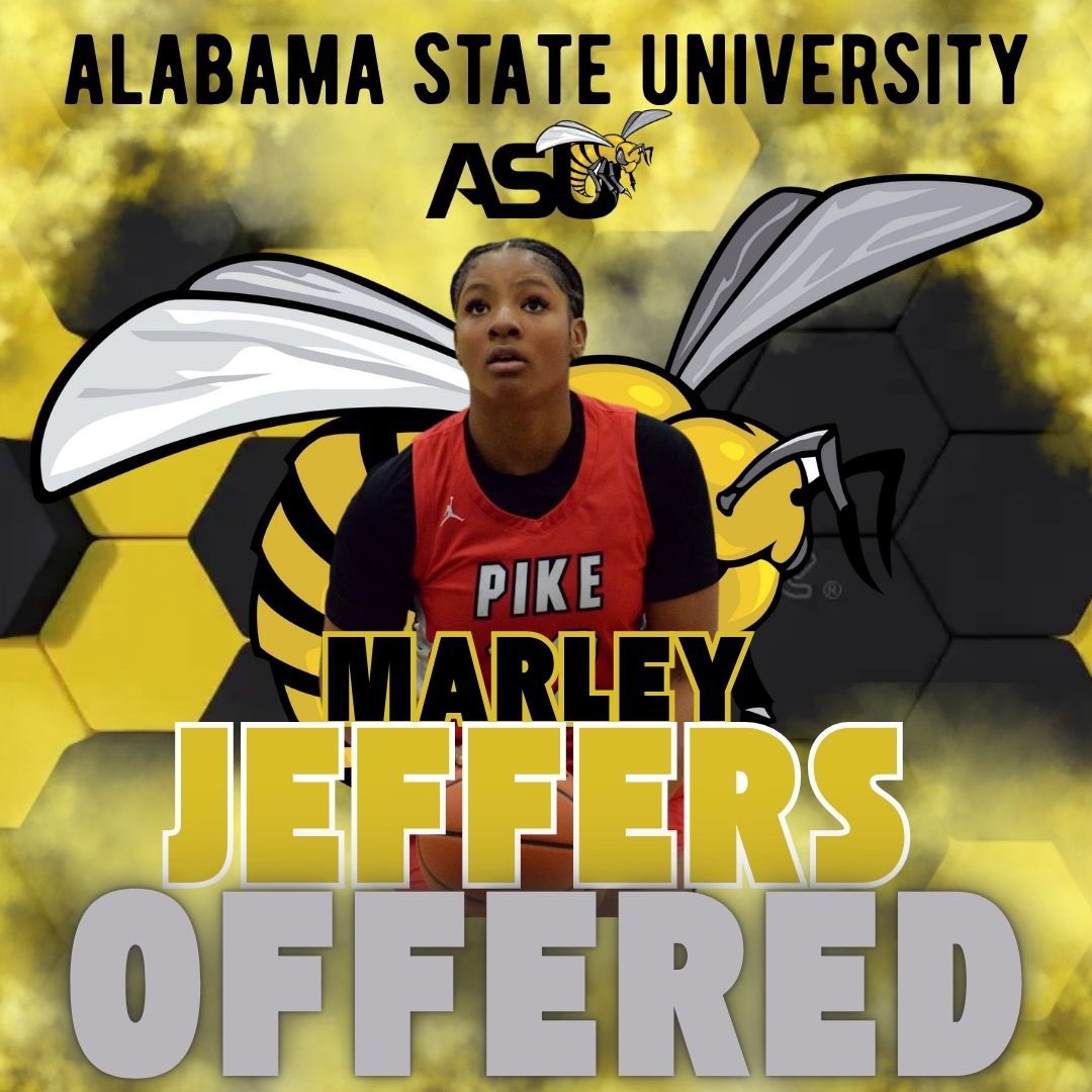 Coach Hollins (@coach_khollins) on Twitter photo Congratulations to 2026 Marley Jeffers <a href="/marley_hoops26/">Marley Jeffers</a> from Pike High School (Indianapolis IN) <a href="/LadyRedDevilsB1/">Lady Red Devils Basketball</a> on receiving an offer from Alabama State University <a href="/BamaStateWBB/">Alabama State WBB</a> Congratulations to 2026 Marley Jeffers <a href="/marley_hoops26/">Marley Jeffers</a> from Pike High School (Indianapolis IN) <a href="/LadyRedDevilsB1/">Lady Red Devils Basketball</a> on receiving an offer from Alabama State University <a href="/BamaStateWBB/">Alabama State WBB</a>