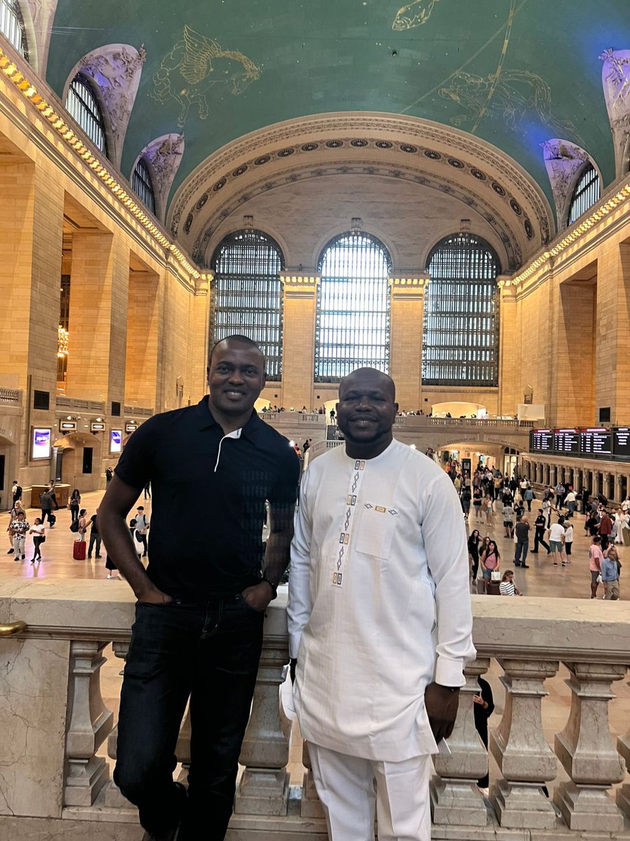 Great connecting with The Afropreneur <a href="/idrisayobello/">Idris Ayodeji Bello</a> of <a href="/LoftyIncVC/">LoftyInc Capital</a> in NYC, one of the savviest investors in the African Startup Ecosystem. Thanks for truly democratizing access to the asset class for many of us, cheers to more co-investing wins and shared prosperity 🚀