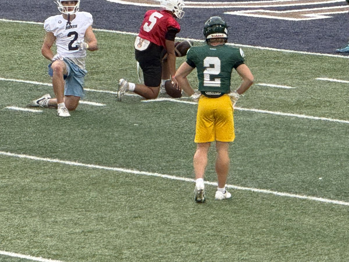 declanbecher19's tweet image. Had a great camp yesterday @MSUBobcats_FB clocking a 4.58 forty, 33’ vert, and a 9.05 ft broad jump
Thank you @CoachHowe and @CoachBap @CoachJFirm @JStew8 @Coach_Iona