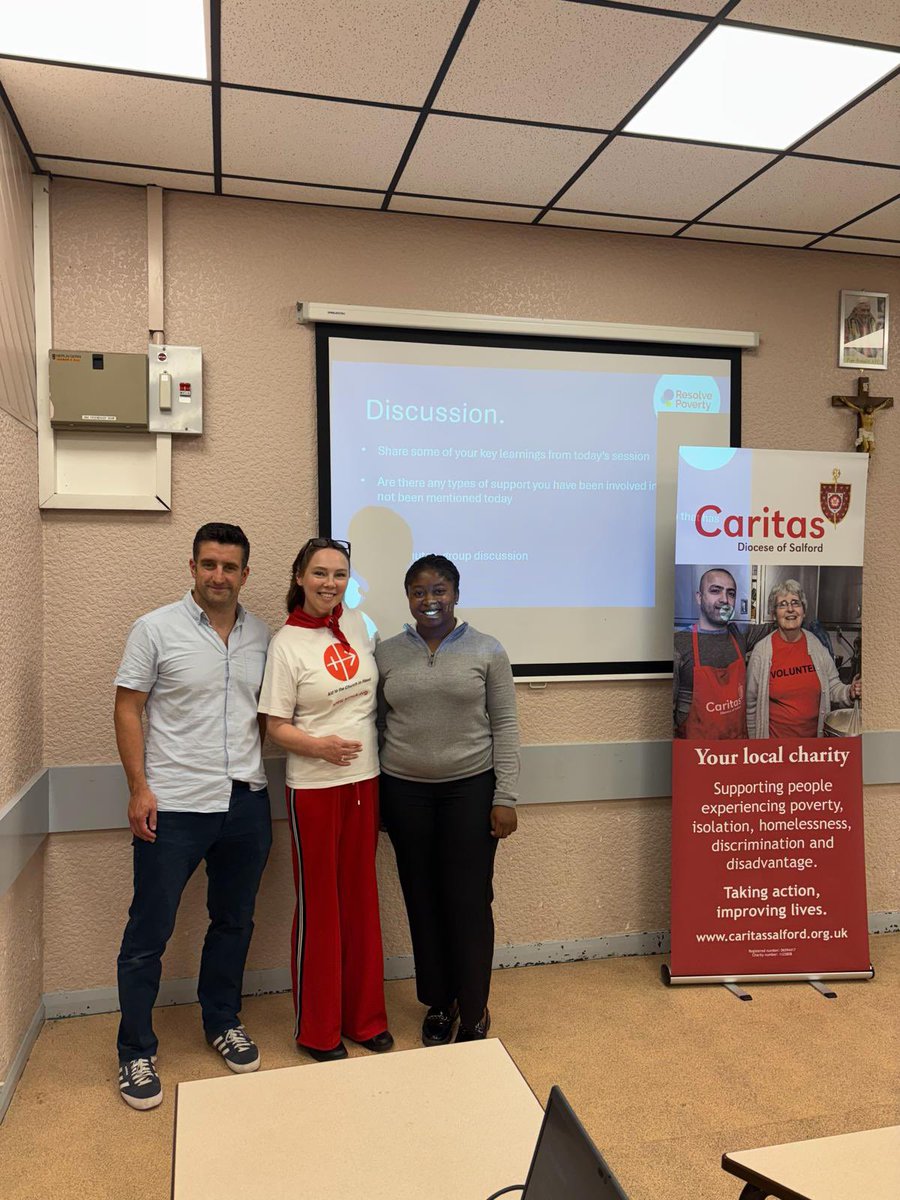 ACNUK_CO's tweet image. Many thanks to Matthew Yates @SalfordDiocese for inviting us to the @resolvepoverty talk today with CEO Graham Whitham at Our Lady & St Alphonsus Parish centre Moss Side and great to see Fr Pat Deegan 🙏✝️🙏🏼