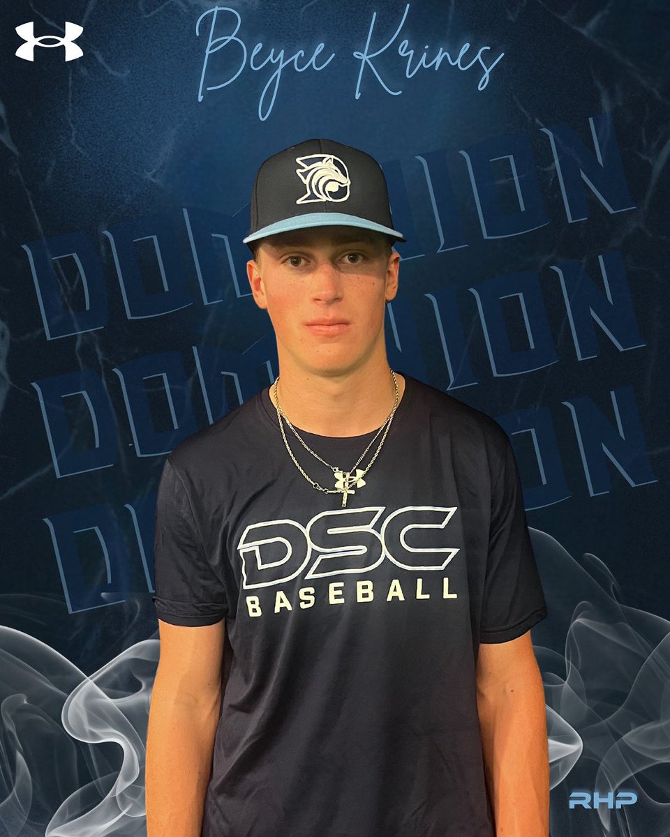 🚨Roster Alert 🚨                                                             

Welcome Bryce Krines (<a href="/brycekrines/">Bryce Krines</a>) to the DSC family🐺 

Class of 2026 RHP

#DSCBaseball #DSCWolves