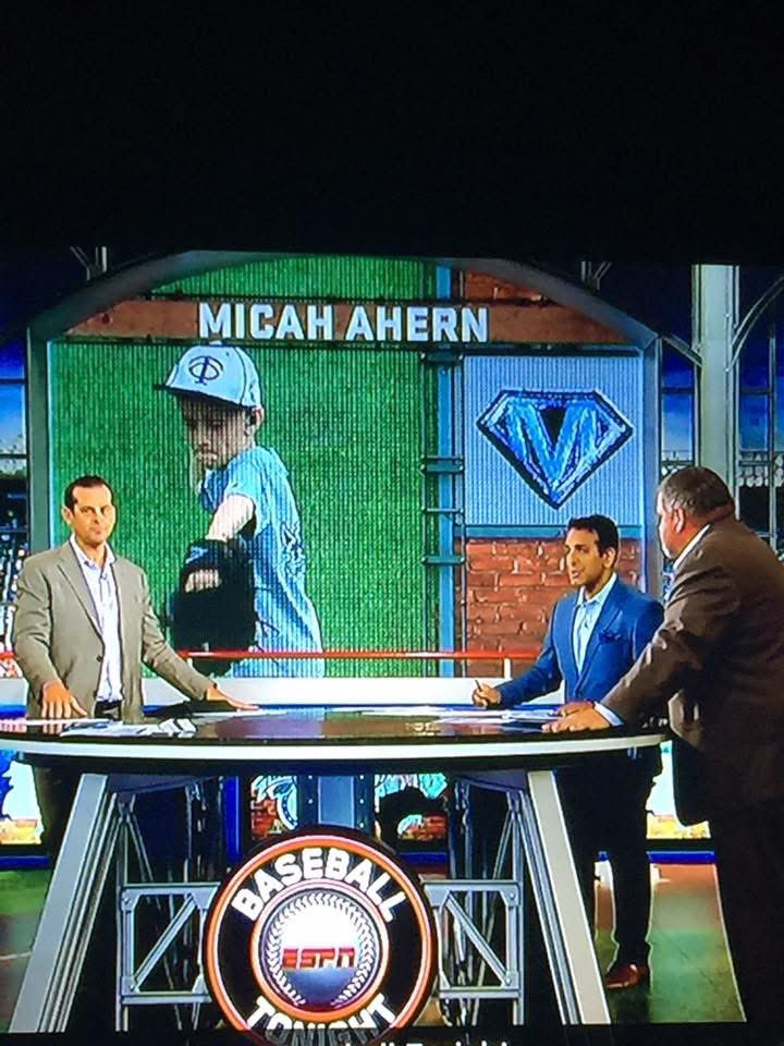 AhernMo's tweet image. 9 years to the day.  Miss watching the  @CWSOmaha with you Micah. Thanks for inspiring me to Never Ever Give Up! @TCU_Baseball @CoachSchloss @espn @Big12Conference @_delconte