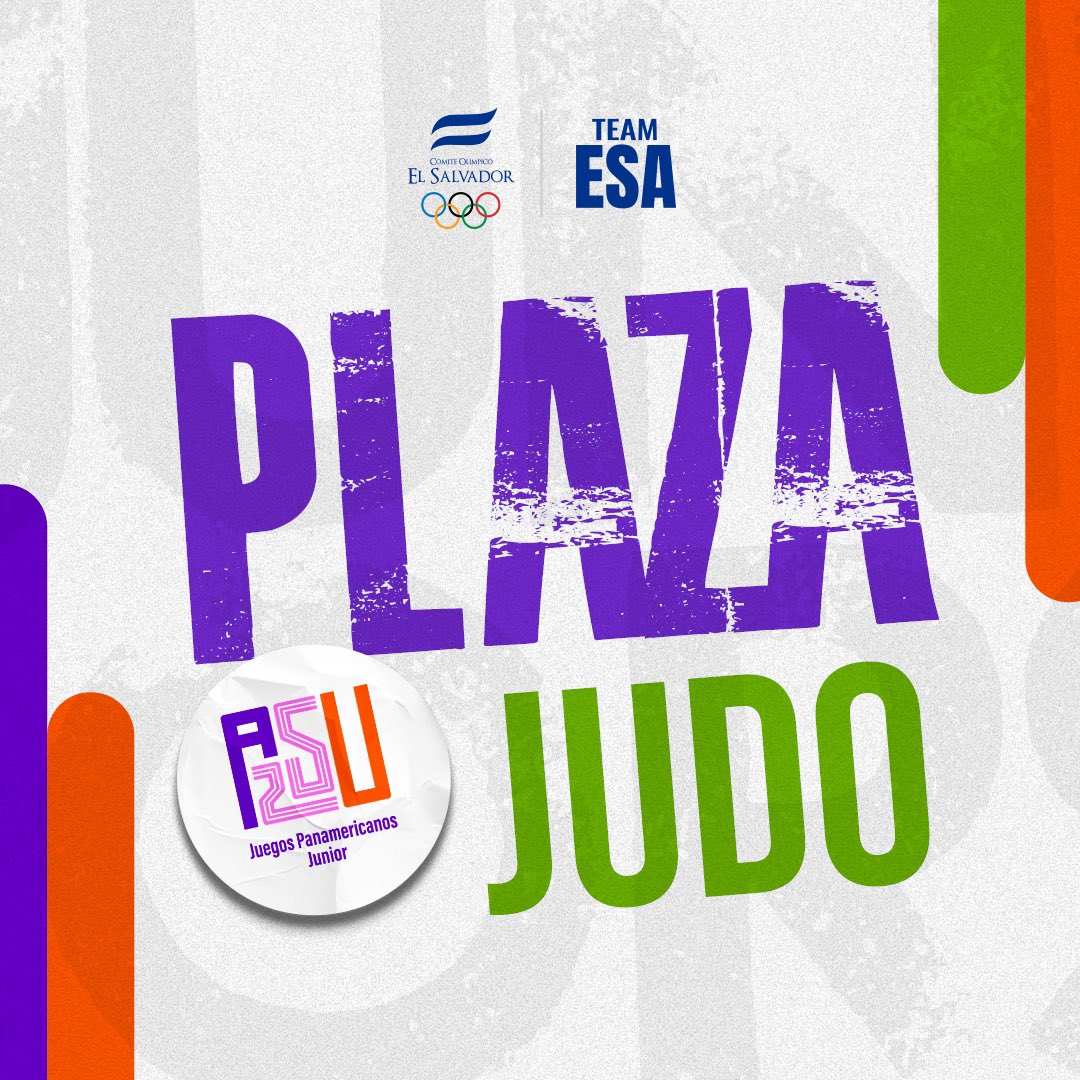 ¡NUEVA PLAZA PARA ASUNCIÓN 2025!🥋🇵🇾

El Team ESA ha sumado una nueva plaza en judo, rama femenina, para los II Juegos Panamericanos Junior <a href="/asu2025Oficial/">ASU2025</a>.

Felicitamos a la Federación Salvadoreña de Judo por sumar más atletas a la delegación nacional.

#TeamESA🇸🇻