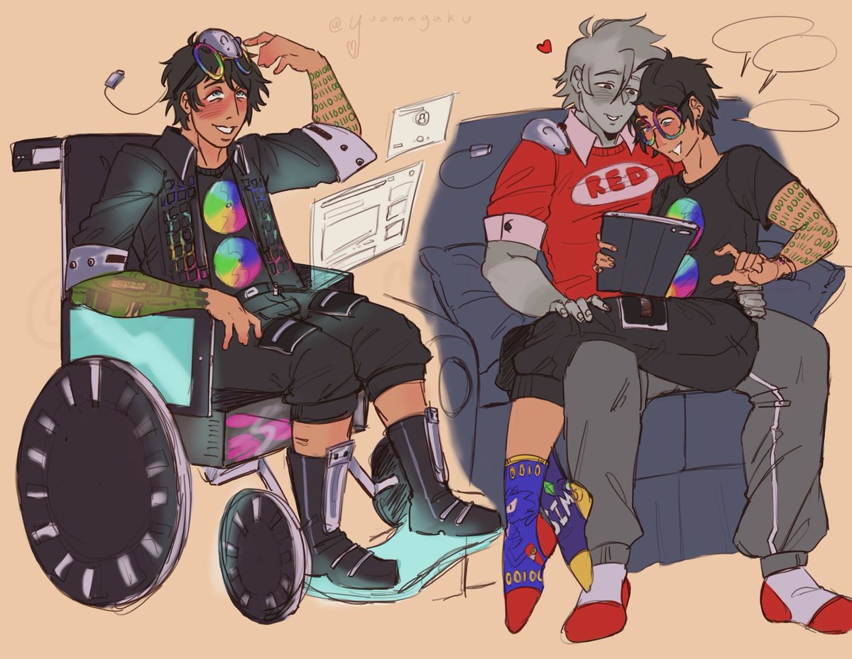 yuamagaku's tweet image. Ain’t nothing holding me back from frying those servos; had so much fun with them can’t wait to draw more character! (I’ll happily take more requests!!)

#dateeverything #dateeverythingmac #macdateeverything #dateeverythingfanart