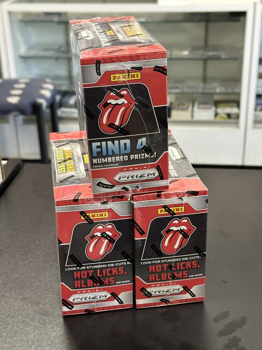 Baseball Cards Plus (@surfcitycards) on Twitter photo New ROLLING STONES Release Now Available <a href="/surfcitycards/">Baseball Cards Plus</a> 2025 Panini Prizm Celebrate the Colorful History of The Rolling Stones. Color Blast! Manga! Hot Licks! Die-Cuts etc New ROLLING STONES Release Now Available <a href="/surfcitycards/">Baseball Cards Plus</a> 2025 Panini Prizm Celebrate the Colorful History of The Rolling Stones. Color Blast! Manga! Hot Licks! Die-Cuts etc
