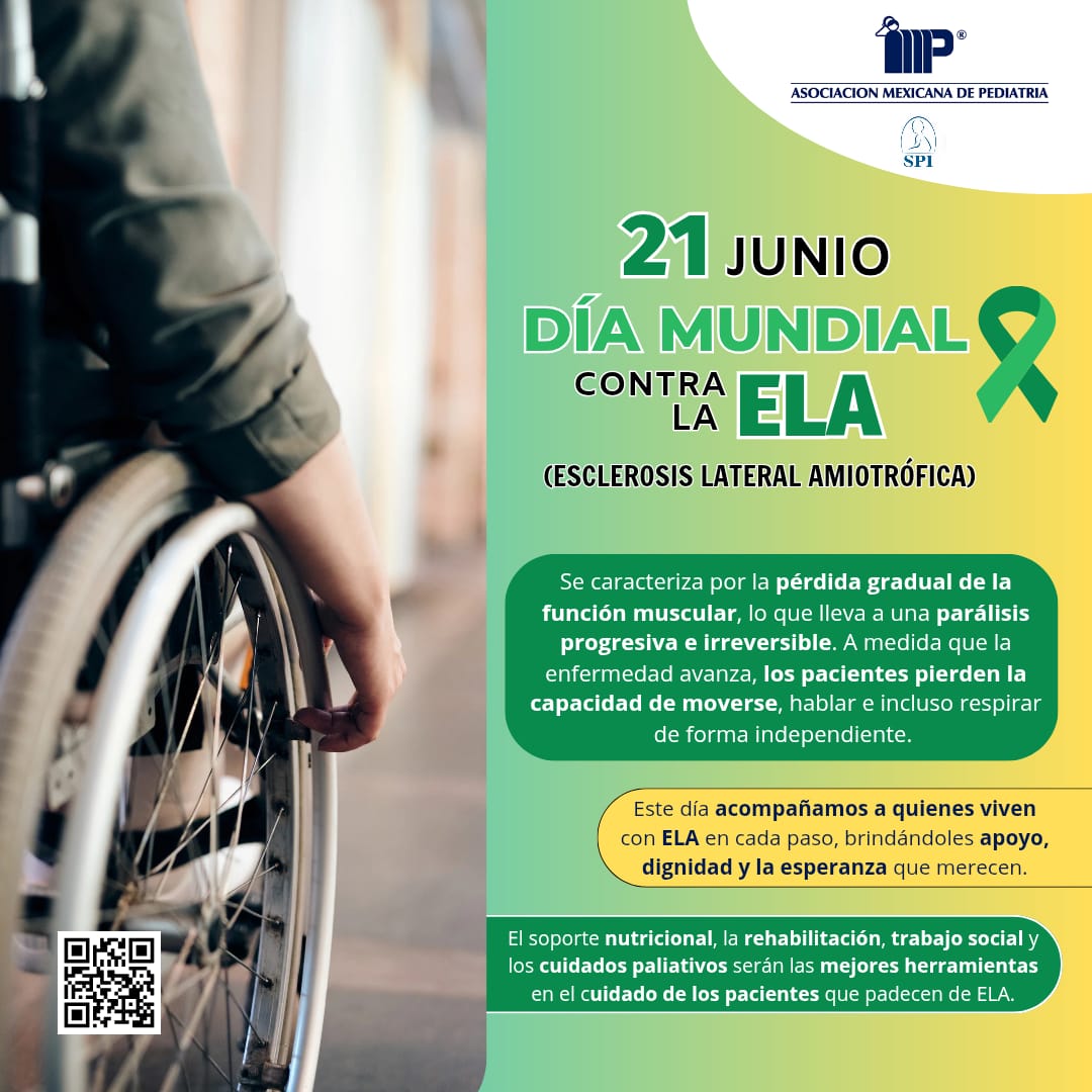 🧠💪 Hoy, 21 de junio, alzamos la voz contra la ELA.
La Esclerosis Lateral Amiotrófica no tiene cura, pero sí tiene lucha, ciencia y esperanza.
Hagamos visible lo invisible.

#DíaMundialContraLaELA #ELA #VisibilidadELA #21deJunio