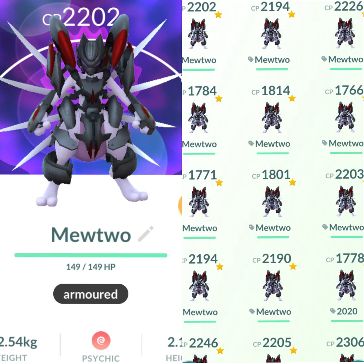 Poke Go Perks (@pokegoperks) on Twitter photo 🤯The Biggest Armoured Mewtwo Giveaway Ever🤯
🔮14 Winners Will Be Chosen To Win An Armoured Mewtwo!
To Enter This Giveaway:
🔥 Follow Us <a href="/pokegoperks/">Poke Go Perks</a>
❤️ Like This Post
↪️Repost/Retweet This Giveaway
📲 Comment Your Favourite Pokemon
🗓️ The Winners Will Be Chosen On The 25th 🤯The Biggest Armoured Mewtwo Giveaway Ever🤯
🔮14 Winners Will Be Chosen To Win An Armoured Mewtwo!
To Enter This Giveaway:
🔥 Follow Us <a href="/pokegoperks/">Poke Go Perks</a>
❤️ Like This Post
↪️Repost/Retweet This Giveaway
📲 Comment Your Favourite Pokemon
🗓️ The Winners Will Be Chosen On The 25th