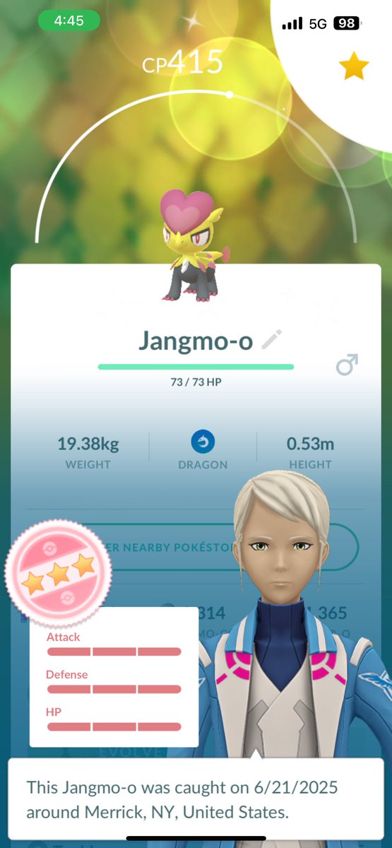 SlowAdam4's tweet image. 🩷💛🖤SHUNDO🩷💛🖤
#PokemonGOCommunityDay
