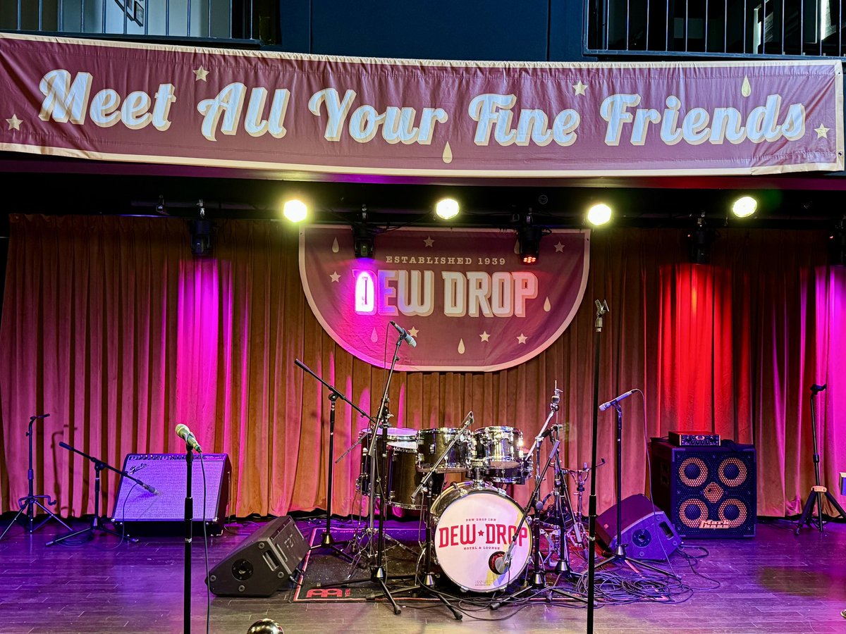davefused's tweet image. The Dew Drop Inn, New Orleans. 

A venue with soul-soaked floors and brass in its blood.

The kind of place where you order a drink, hear a note and never walk out the same.
#NewOrleans