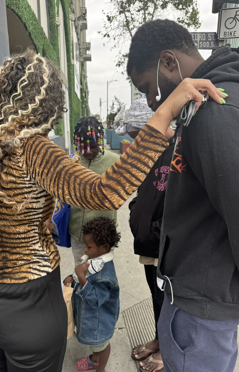 My flesh never feels like going to skid row to serve, but my spirit is always so filled with love after. To give truly is better than to receive. God is so good.