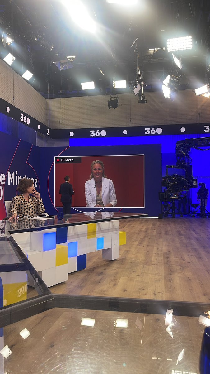 Primera entrevista de <a href="/montseminguez/">Montse Mínguez</a> en #Especial360 para televisión española. 👇🏼