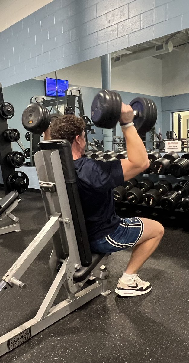No days off, lifting in Florida