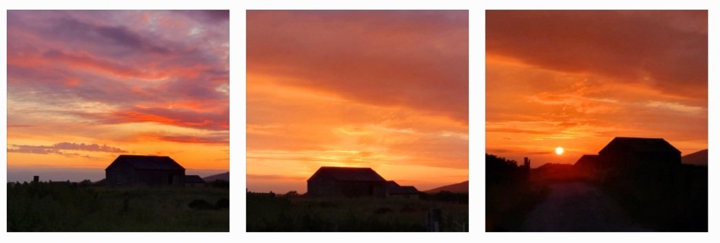 South Uist Solstice Sunset 💚