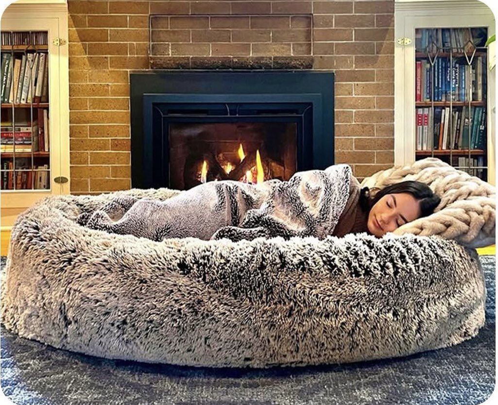 TheTinderBlog's tweet image. University students raise over $400,000 on Kickstarter to create the world&apos;s first dog bed for humans.