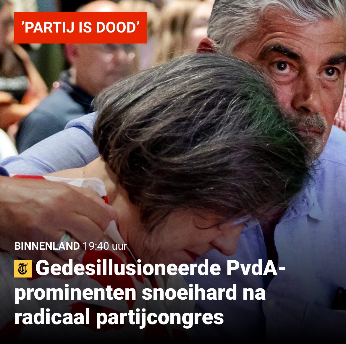 Volgens mij moet je je hier ernstig zorgen om maken. #pvda #einde van een social tijdperk . Wat een drama <a href="/F__Timmermans/">Frans Timmermans</a> , nooit meer op jullie stemmen