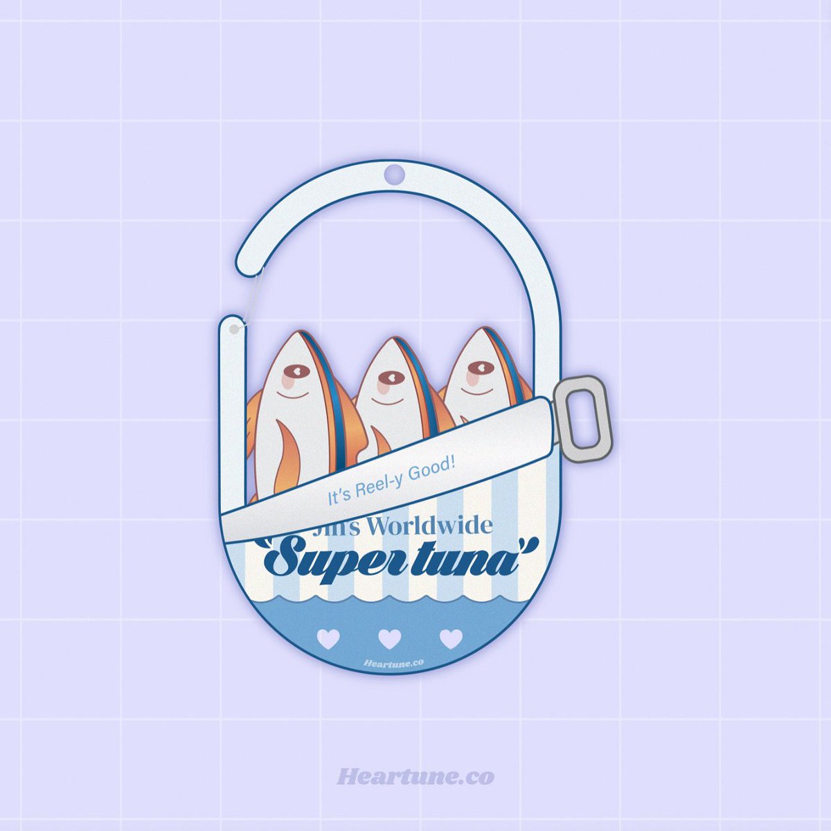 heartune_co's tweet photo. A Jin’s super tuna inspired carabiner 🙂‍↕️🤍 https://t.co/iyAnWWfljK