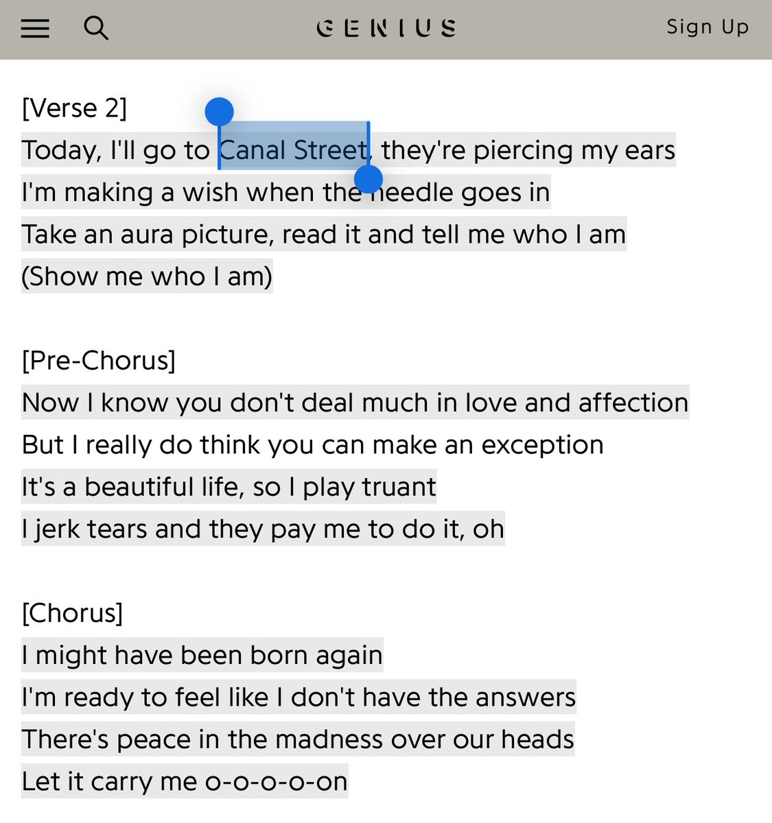o3 names street x mentioned in the lyrics of song y by solo female artist z, given the last four chars of the SHA1 hashes of x, y, and z.

Note the answer for y — Lorde’s “Hammer” — was just released yesterday.