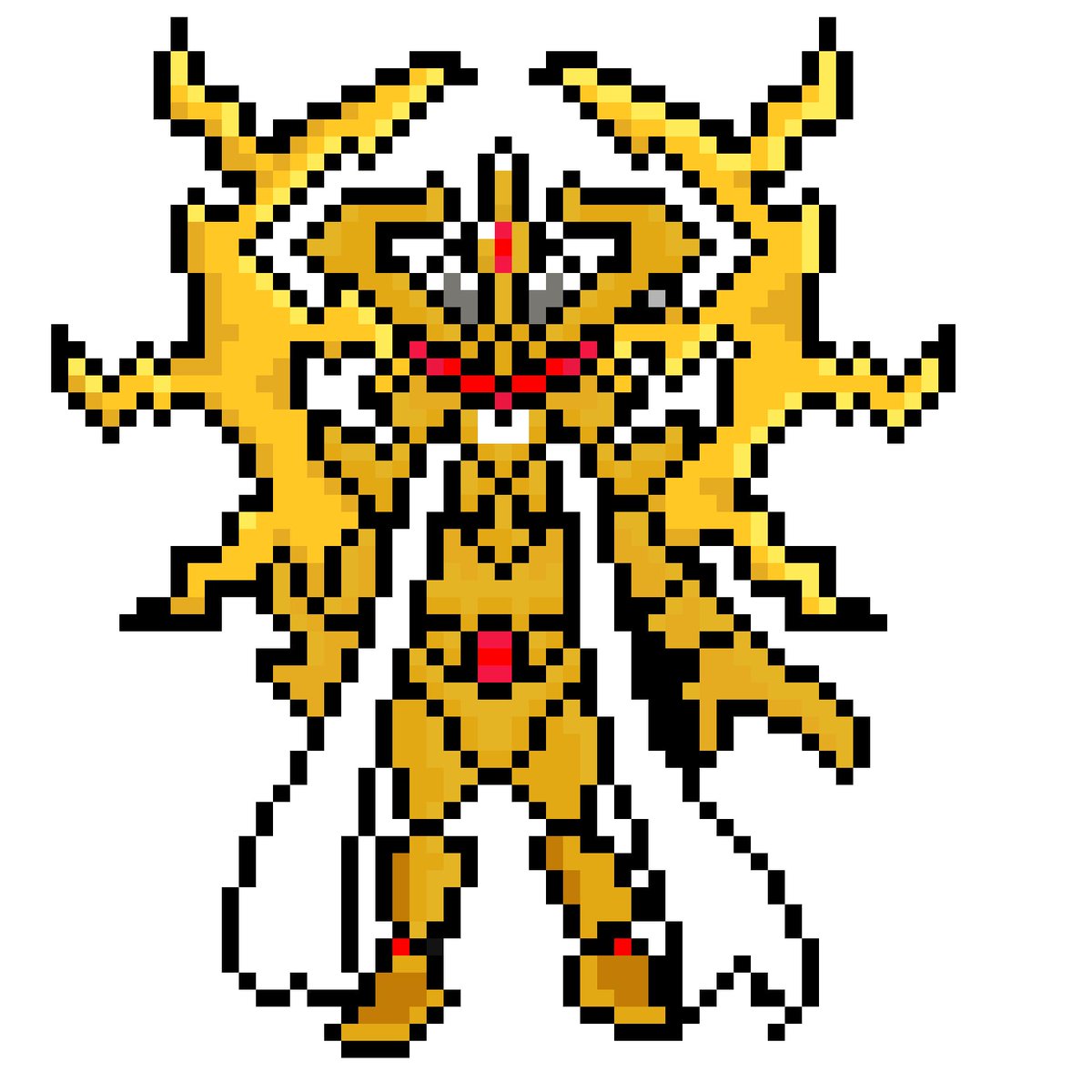 p_belrick's tweet photo. Deusmon
#Deusmon #Digimon #Appmon #VITALBRACELET #pixelart #fanart #PixelDigimon #64px https://t.co/5qmXbhf0NS