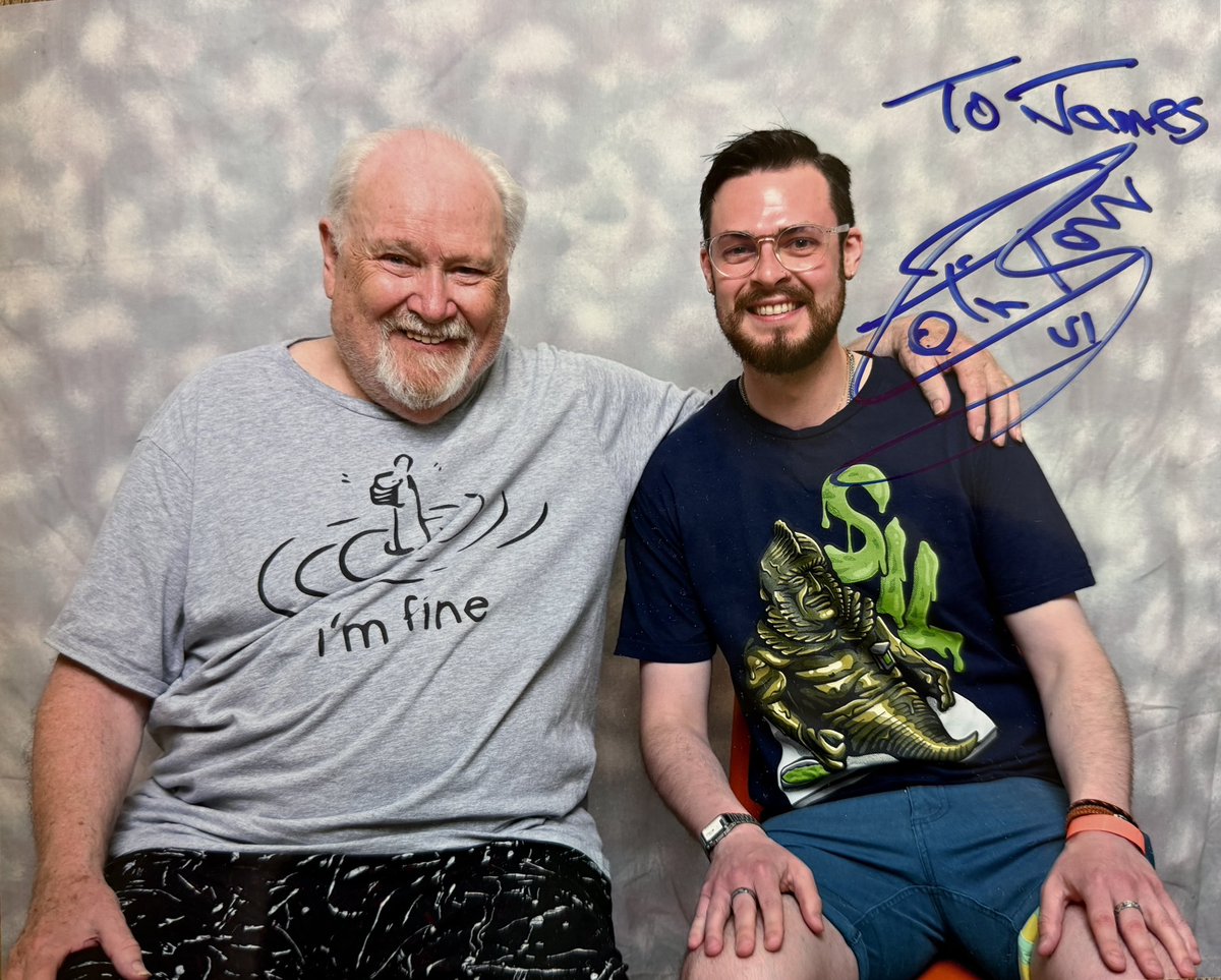 What a fantastic Big Finish Day! I could listen to Peter Purves all day, magnificent raconteur! The lovely <a href="/SawbonesHex/">Colin Baker</a> has a delightful wit! Splendid fellows, both of them!