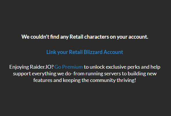 Evilbone1984's tweet photo. @RaiderIO_WoW Why is this happening 5-6 times a day on the app? https://t.co/GQ6SxoZlcx