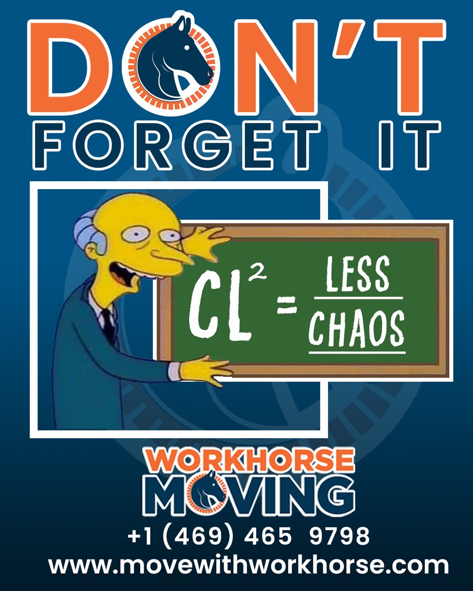 Whmoving's tweet image. Don’t forget it: CL² = Less Chaos
Label your cords.
Zip, tag, and move on.
📦 Move smart with @WorkhorseMoving
#TexasMoving #CL2 #MovingHack #fypシ