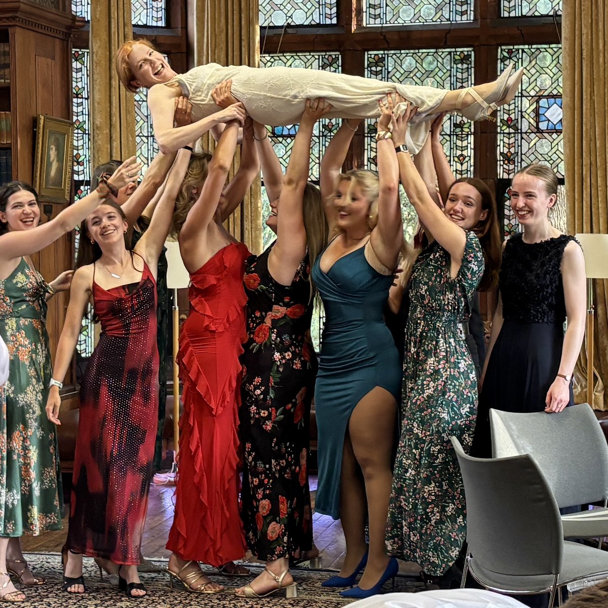 Dr_E_Kendall's tweet image. The women rowers at @GirtonCollege @Cambridge_Uni demonstrate their extraordinary strength!