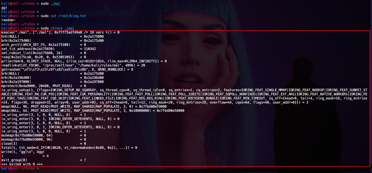 MatheuzSecurity's tweet image. Using io_uring to break LD_PRELOAD Rootkit Hooks.
Join us: discord.gg/66N5ZQppU7
matheuzsecurity.github.io/hacking/using-…
#rootkits #linux #io_uring #malware #ldpreload