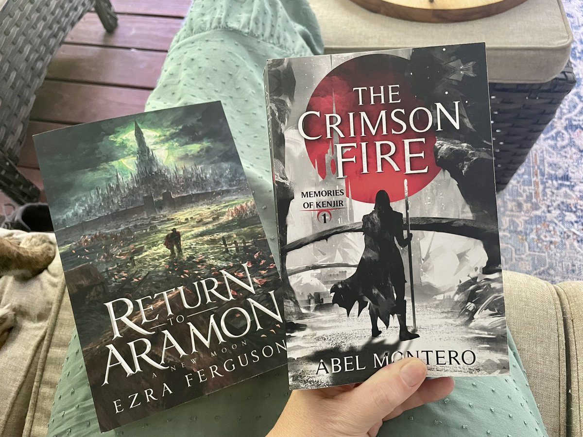 Arwen McCain (@arwenmccain) on Twitter photo Both of these arrived in the mail today and now I have a major decision to make… <a href="/ReturnToAramon/">Return to Aramon</a> by <a href="/Voldigar/">Ezra Ferguson</a> and #thecrimsonfire by <a href="/monteroauthor/">Abel Montero</a> ! #EpicFantasy #indieauthors #fantasybooks Both of these arrived in the mail today and now I have a major decision to make… <a href="/ReturnToAramon/">Return to Aramon</a> by <a href="/Voldigar/">Ezra Ferguson</a> and #thecrimsonfire by <a href="/monteroauthor/">Abel Montero</a> ! #EpicFantasy #indieauthors #fantasybooks