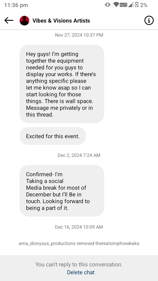 simphiwekaka's tweet image. You can't make this up😥. You're removed from an exhibition however they use your art for the exhibition cover... But thula because you are and they cannever silence you 🤫