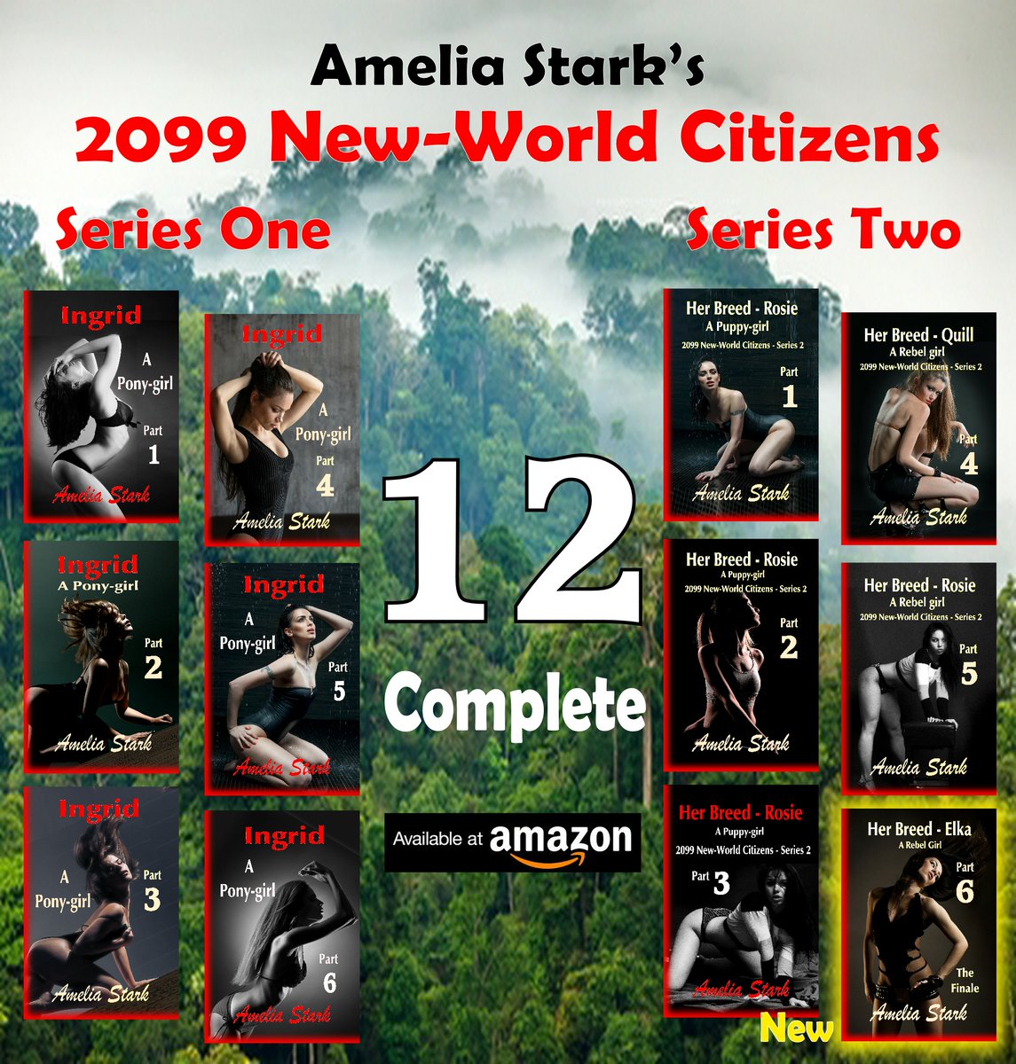 Her Breed - Elka- A Rebel-girl: Part Six. The Finale
of the '2099 New-World Citizens' Series
UK Store amazon.co.uk/dp/B0FD59C5BS
US Store amazon.com/dp/B0FD59C5BS
Elka, Rosie and Quill are involved in this Final episode in
which their fates are determined in a tumultuous ending