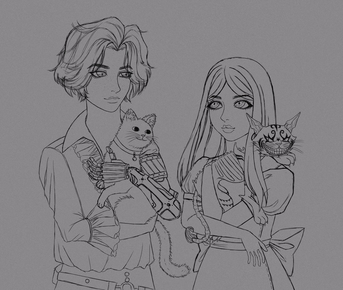 cats are incredibly hard to draw lol