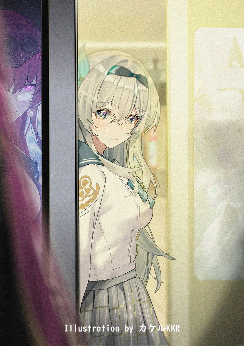 #HonkaiStarRail #スターレイル
百日挑戦Day.78 
春日蛍
駅で