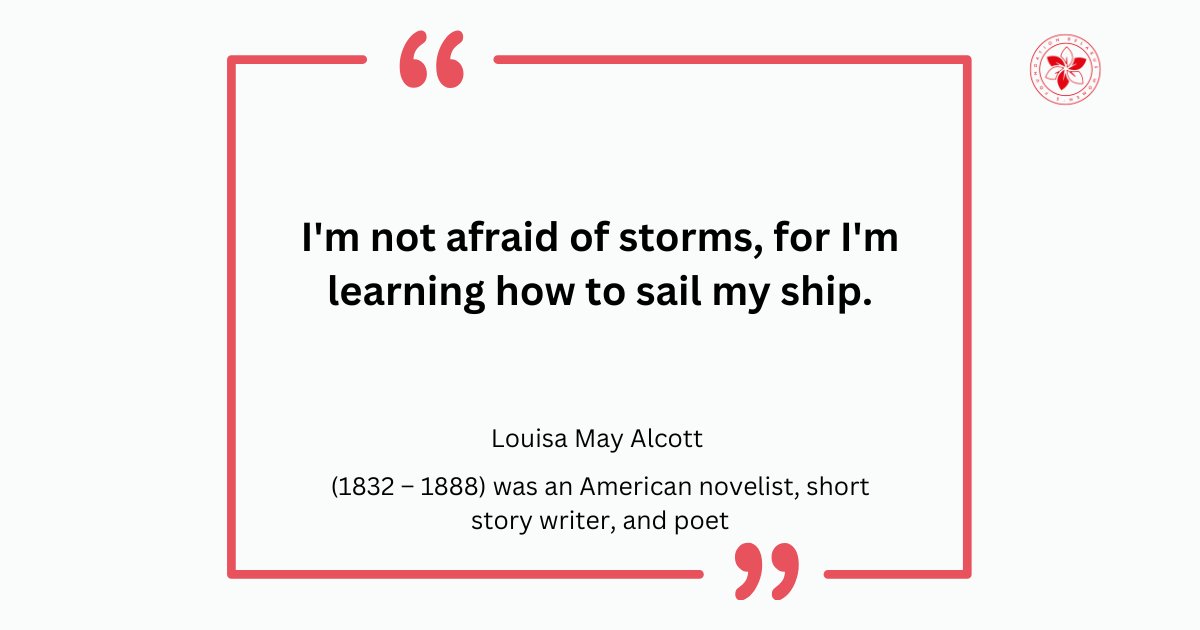 🇺🇸Louisa May Alcott (1832–1888), a novelist, known as the author of Little Women. Active participant of the women's suffrage movement and campaigns for women's rights.
More inspiring #quotes:
belaruswomen.org/en/projects/qu…
#Womenwriters #Suffragists #WomenEmpowerment #inspirationalwomen