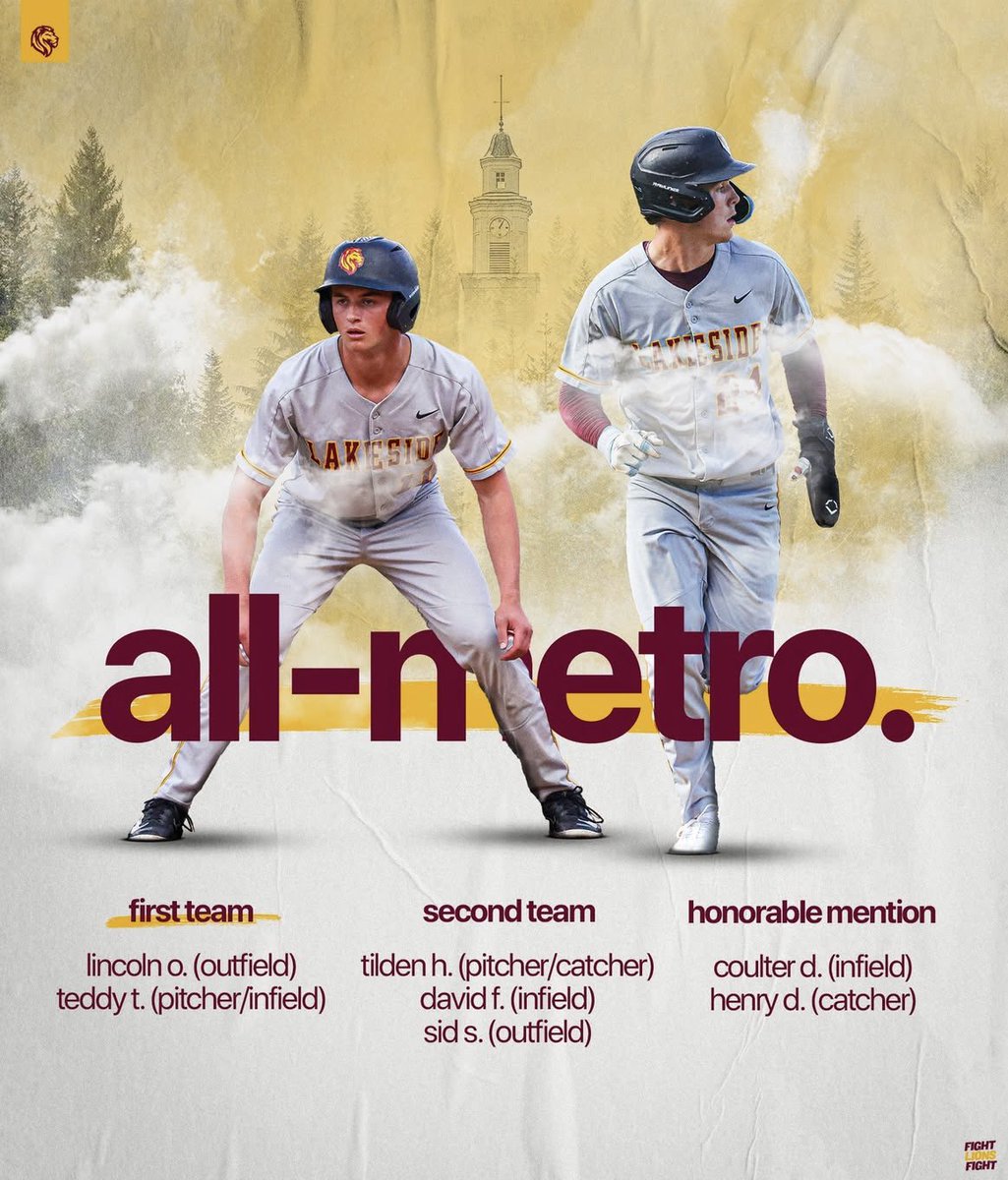 Congrats to our 2025 All-Metro Selections