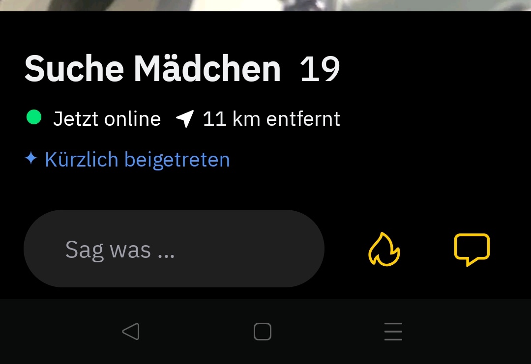 Bro da bist du aber ganz falsch auf der App 😭