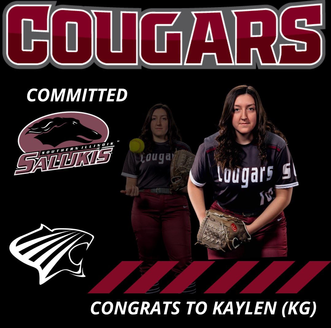 SCCougsSoftball's tweet image. Super happy for KG! Her dream school! She will be amazing! #SCCougs