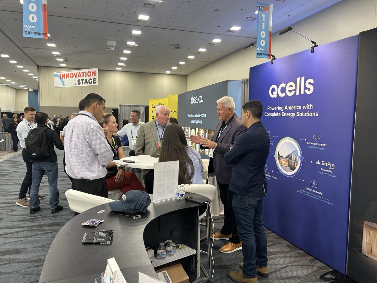 That’s a wrap on #PCBC2025! 🏡☀️

Great conversations, smart home solutions, and big energy for the future. Thanks to everyone who stopped by the Qcells booth! 

🔗 ow.ly/Hqr050We4HV