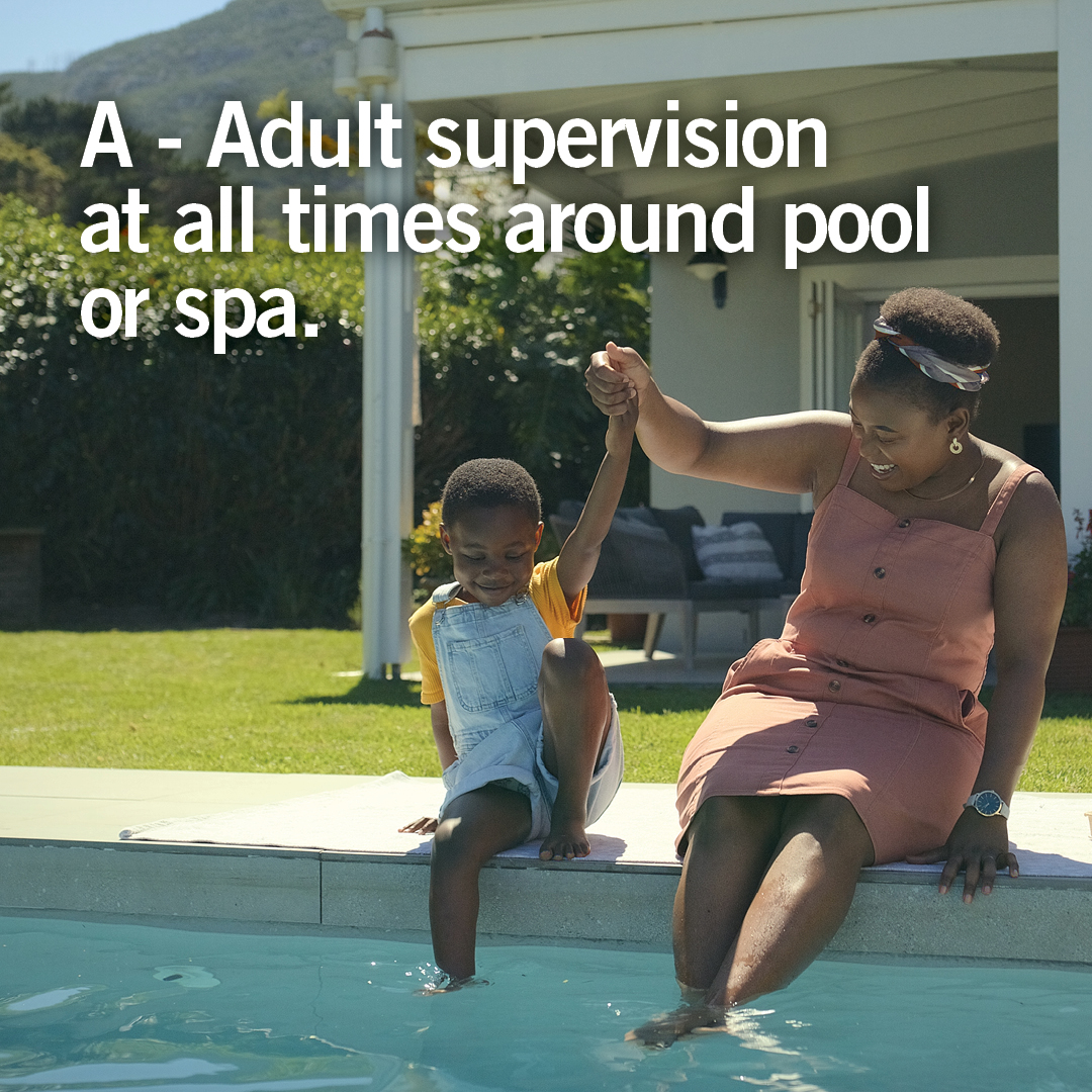 DignityHealthAZ's tweet image. Dive into summer with safety in mind! 🌞 As the sun shines bright, let’s be sure to keep water safety front and center. Remember the ABCDs of drowning prevention to splash around safely this season! 💦 #WaterSafety #DrowningPrevention #PoolSafety #BeWaterAware #SwimSafe