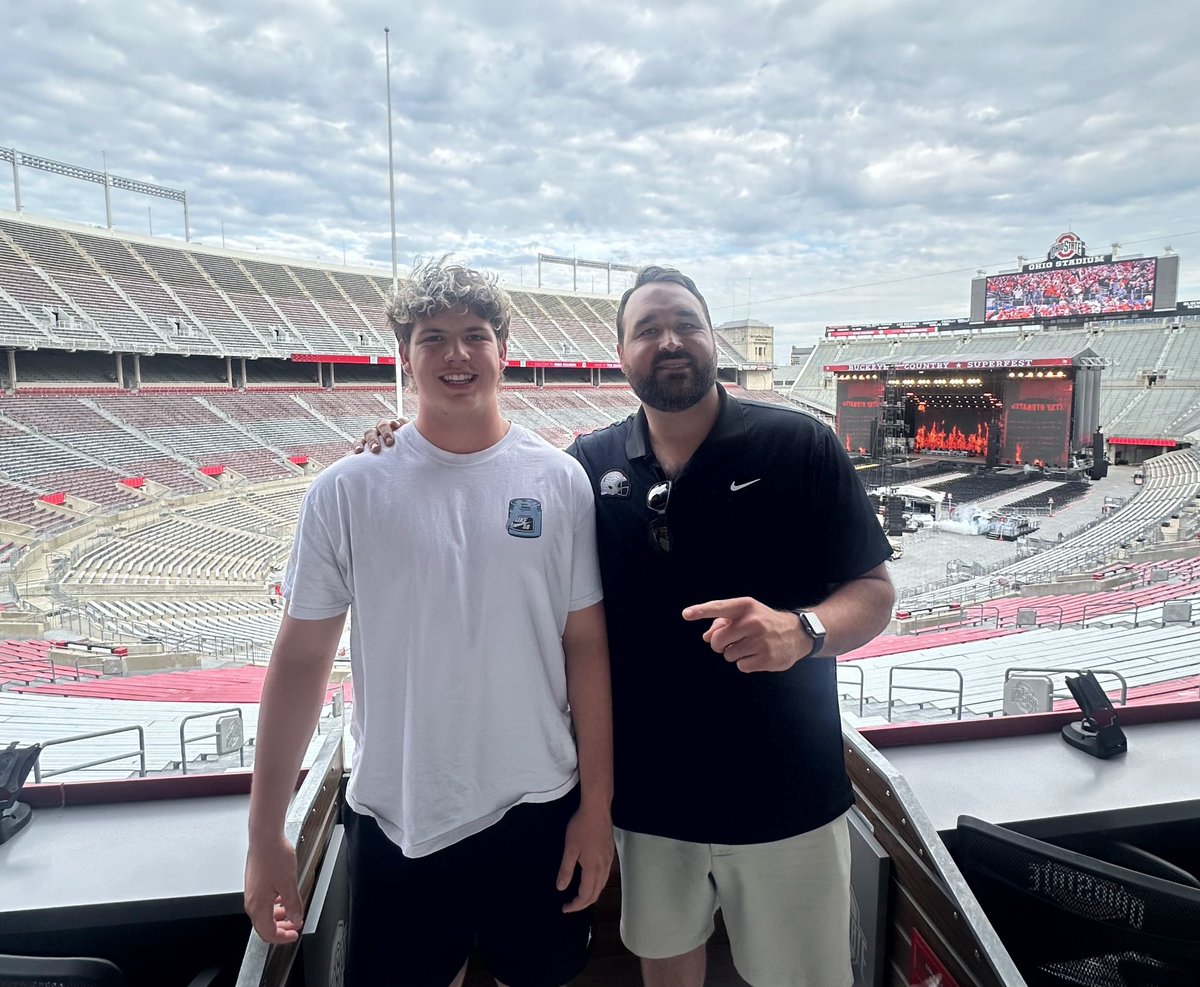 Jake Hildebrand (@jakeh_2027) on Twitter photo Thank you so much for the hospitality and attention <a href="/OhioStateFB/">Ohio State Football</a>. Had a great time with <a href="/ryandaytime/">Ryan Day</a> <a href="/TylerBowen/">Tyler Bowen</a> <a href="/mjohnson7672/">Marcus Johnson</a> <a href="/OhioStAthletics/">Ohio State Buckeyes 🌰</a> #GoBucks Incredible facilities, program and staff. <a href="/bashagridiron/">Basha Gridiron</a> <a href="/BashaAthletics/">Basha HS Athletics</a> <a href="/CoachTKelly1/">TK</a> <a href="/CoachBabcock_/">Brandon Babcock</a> Thank you so much for the hospitality and attention <a href="/OhioStateFB/">Ohio State Football</a>. Had a great time with <a href="/ryandaytime/">Ryan Day</a> <a href="/TylerBowen/">Tyler Bowen</a> <a href="/mjohnson7672/">Marcus Johnson</a> <a href="/OhioStAthletics/">Ohio State Buckeyes 🌰</a> #GoBucks Incredible facilities, program and staff. <a href="/bashagridiron/">Basha Gridiron</a> <a href="/BashaAthletics/">Basha HS Athletics</a> <a href="/CoachTKelly1/">TK</a> <a href="/CoachBabcock_/">Brandon Babcock</a>
