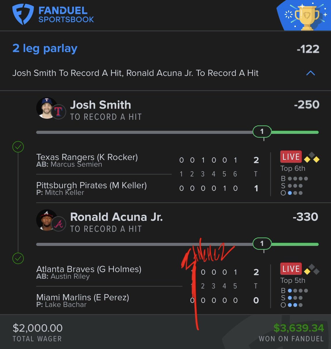 CASH THE TWITTER MAX 🔥🔥🔥🔥
9-2 L11 HIT LAYS !!! ✅
🩷 this if you locked in $$$$$$ 

stacking money constantly &gt;&gt;&gt;
dropping 10 lottos a day #BANCHEZSPEED