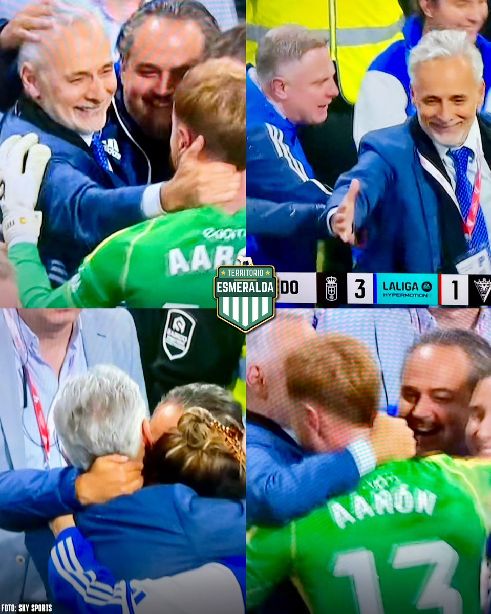 👀 Jesús Martínez Murguía, Presidente del Club León, y José Ramón Fernández, director comercial del Club León, se encuentran en Oviedo y celebran junto a Jesús Martínez Patiño un nuevo ascenso para el grupo. 🔺

La Directiva Esmeralda realizó el viaje para ver al Real Oviedo
